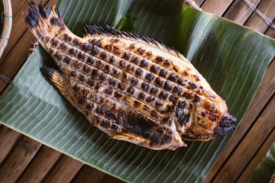 Poisson entier braisé